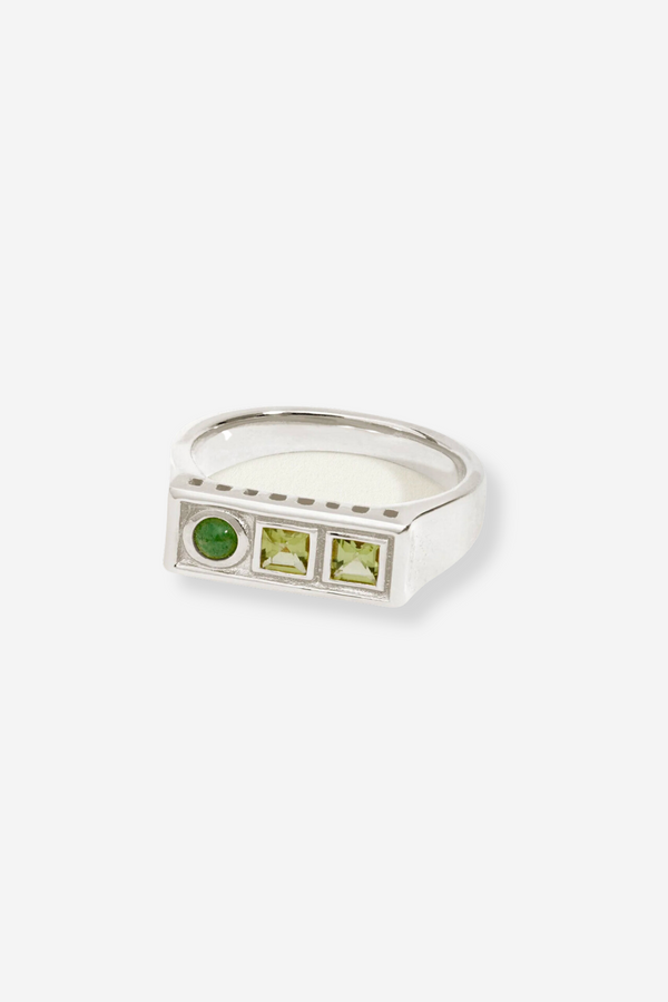Temple of the Sun Florence Ring - Silver