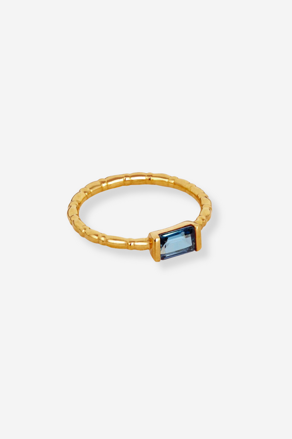 Temple of the Sun Pia Ring - Topaz and Gold