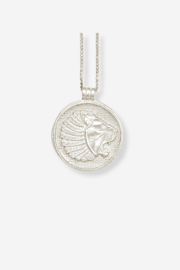 Temple Of The Sun Babylon Necklace - Silver