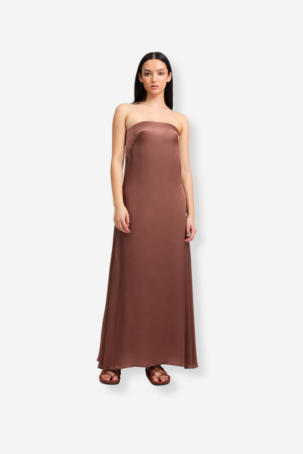 Roame Arch Dress - Cocoa