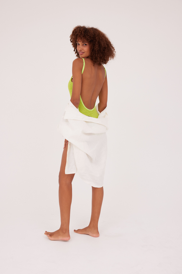 Cleonie Swim Wanda Maillot - Chartreuse