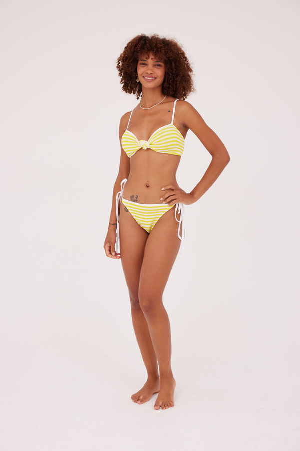 Cleonie Swim Tini Brief - Sunshine Stripe