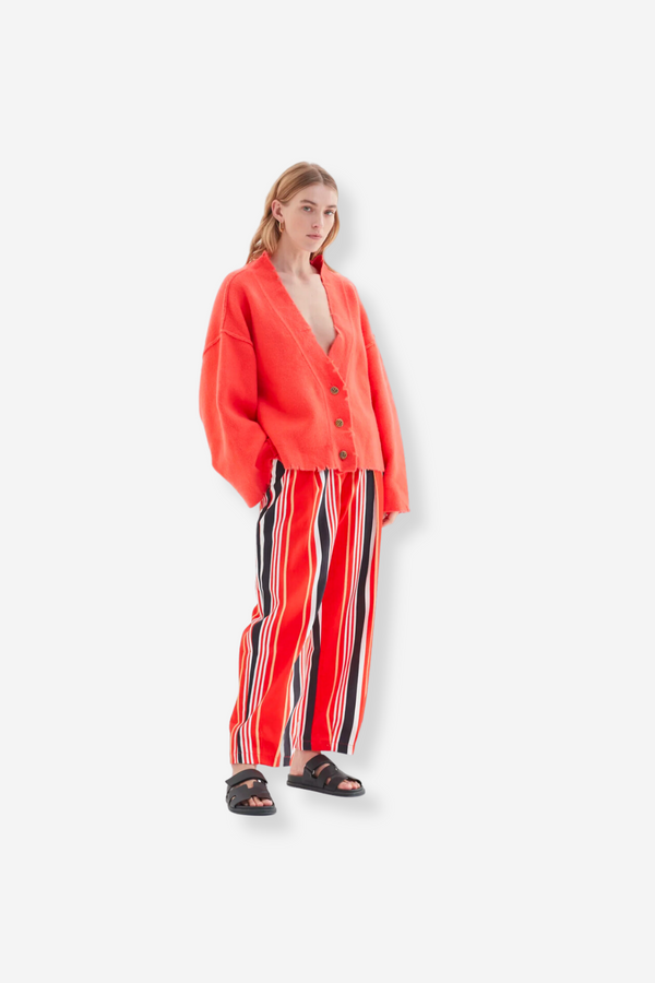 Blanca Moscow Pants - Orange & Red