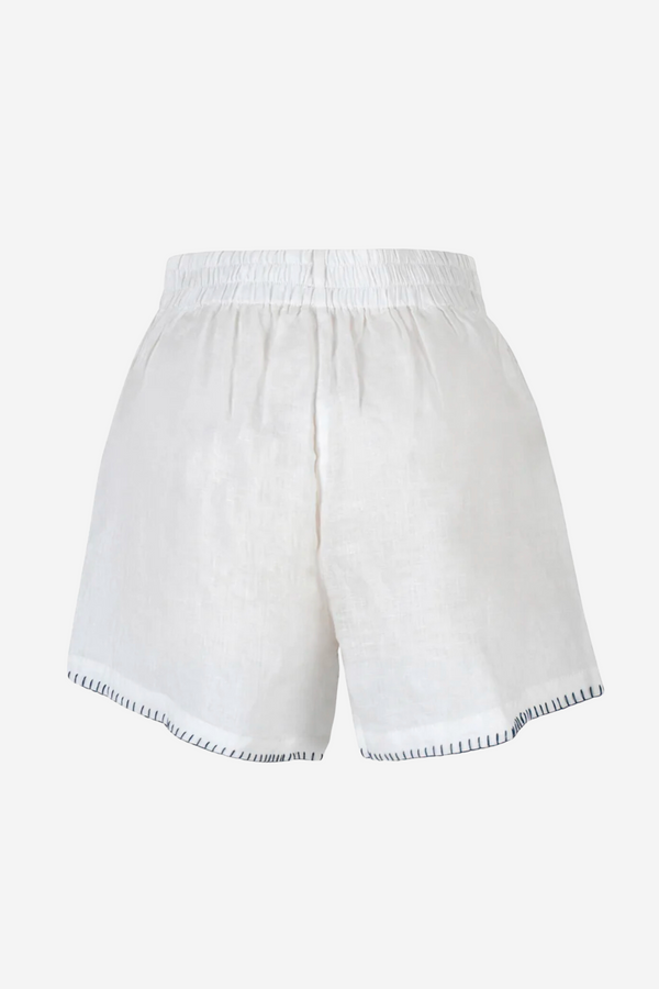 All That Remains Romi Shorts - White, Blue & Green