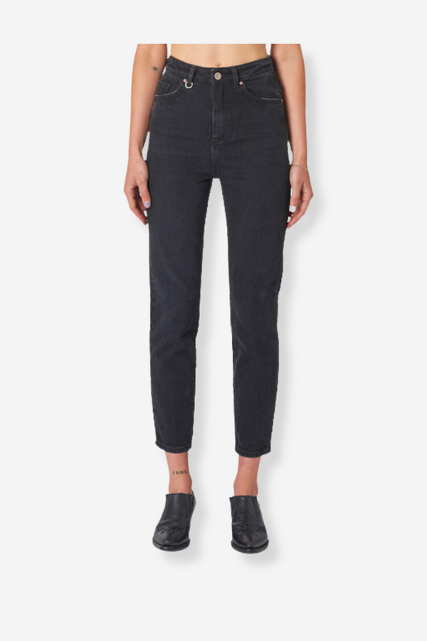 Neuw Denim Lola Mom Jean - Black Earth