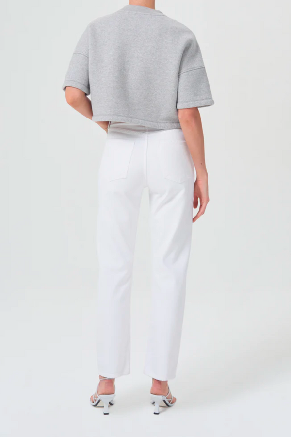 Agolde 90's Pinch Waist High Rise Straight Jean - Marshmellow