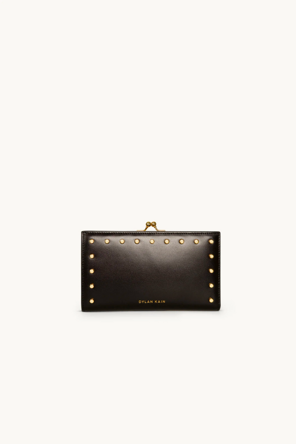 Dylan Kain The Large Forever Love Studded Wallet - Warm Gold