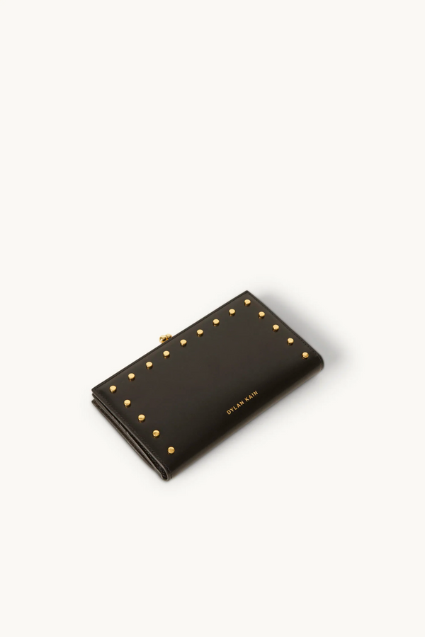 Dylan Kain The Large Forever Love Studded Wallet - Warm Gold