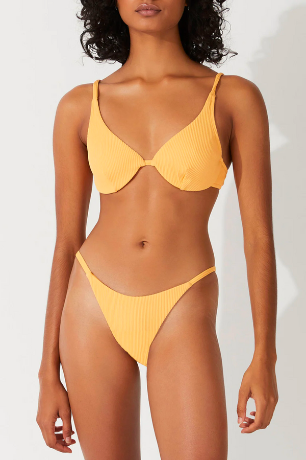 Zulu & Zephyr Rib Bra Cup - Mandarin