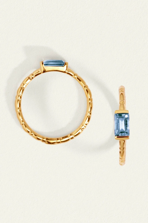 Temple of the Sun Pia Ring - Topaz and Gold