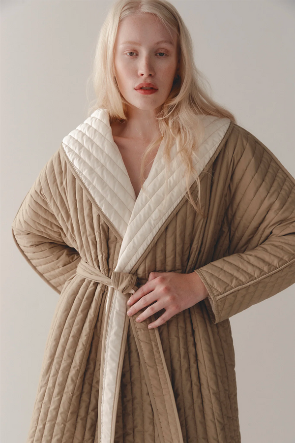 Marle Avery Jacket - Camel/Ivory