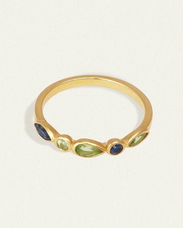 Temple Of The Sun Halia Ring - Gold Vermeil