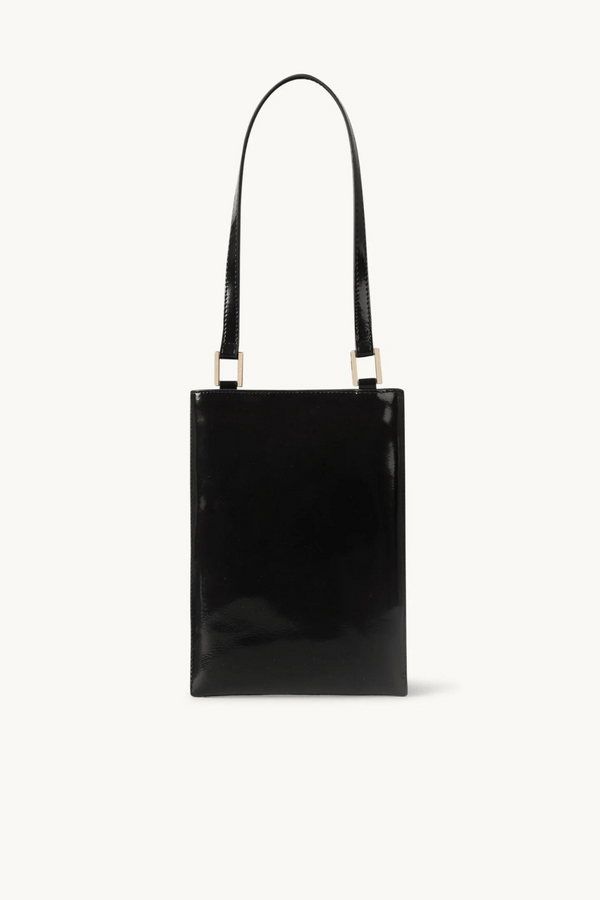 Dylan Kain The Ella Patent Phone Bag - Light Gold
