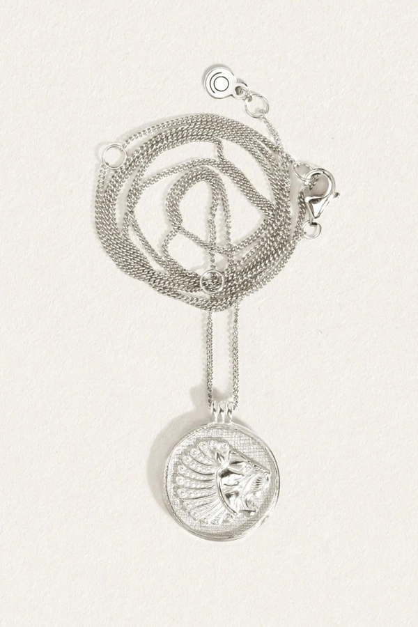 Temple Of The Sun Babylon Necklace - Silver