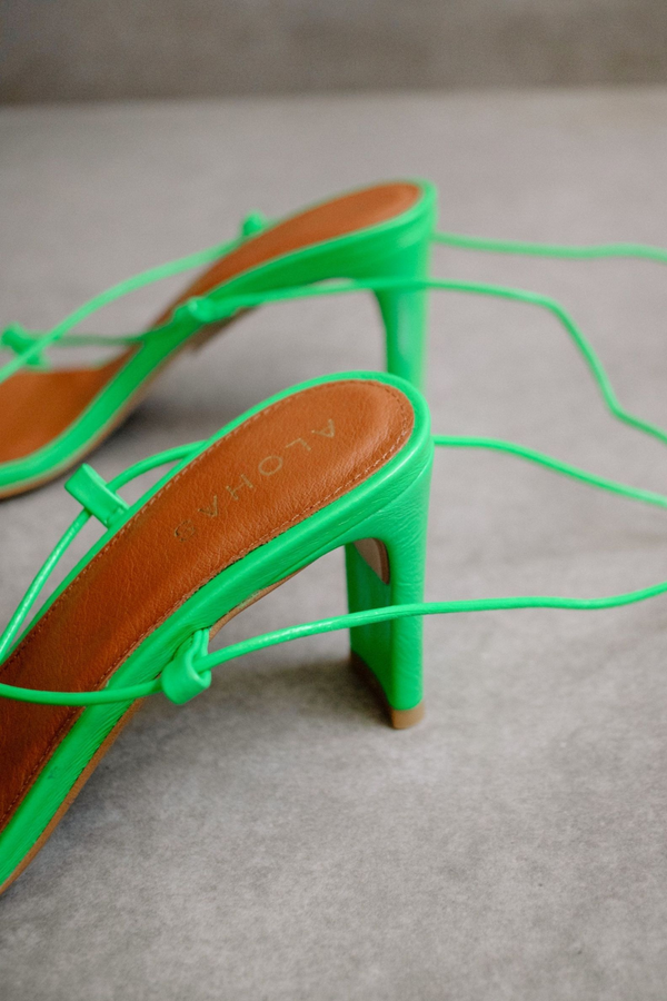 Alohas Bellini Sandal - Neon Green