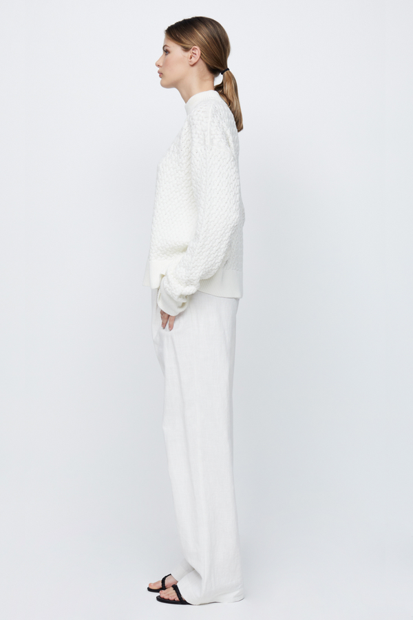 Bec & Bridge Effie Knit Jumper - Ivory