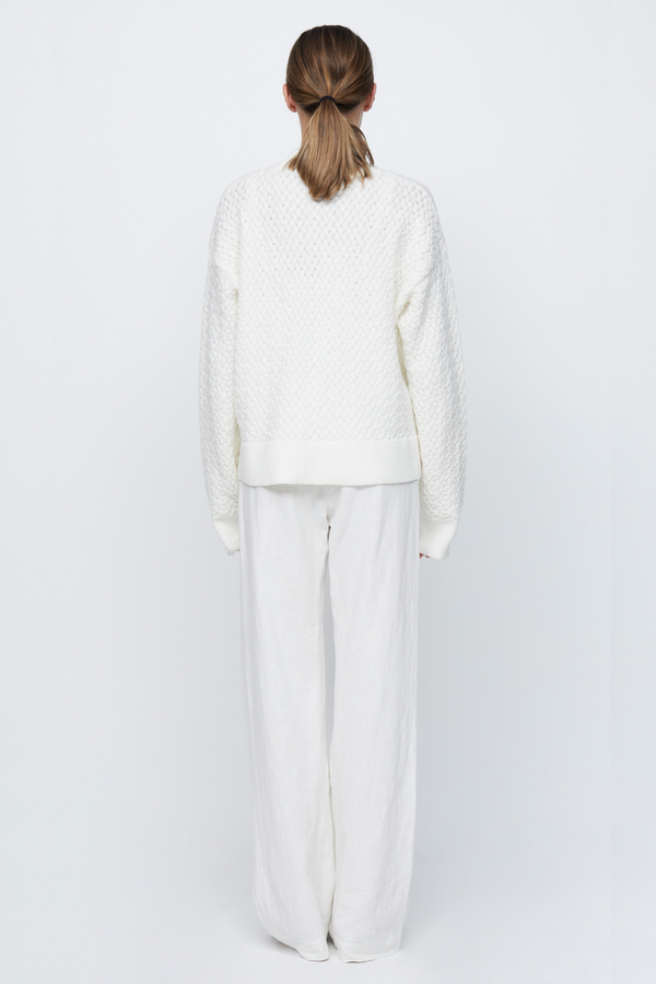 Bec & Bridge Effie Knit Jumper - Ivory