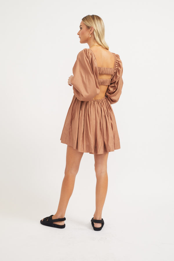 ÉSS Leila Mini Dress - Cinnamon