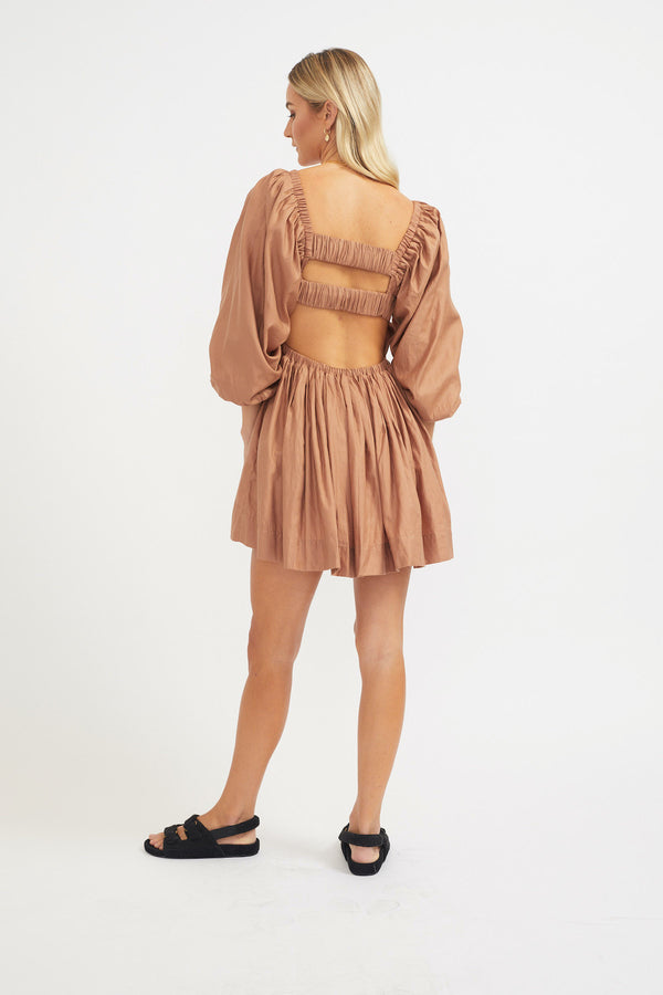 ÉSS Leila Mini Dress - Cinnamon