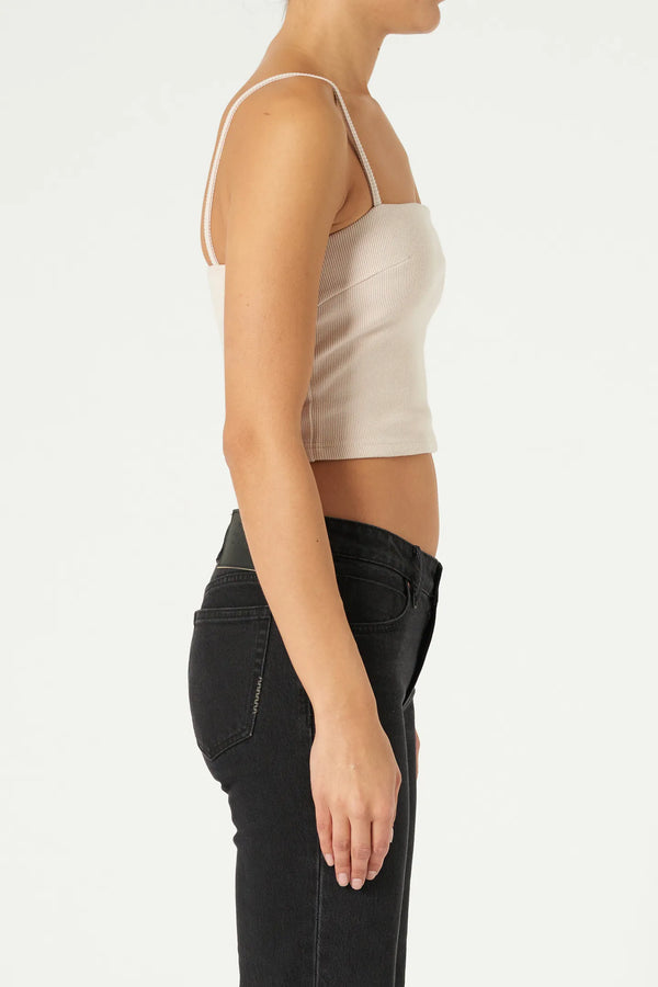 Neuw Denim Jonesy Block Top - Dust