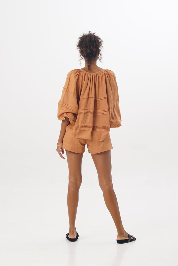 ÉSS Marley Linen Short - Amber