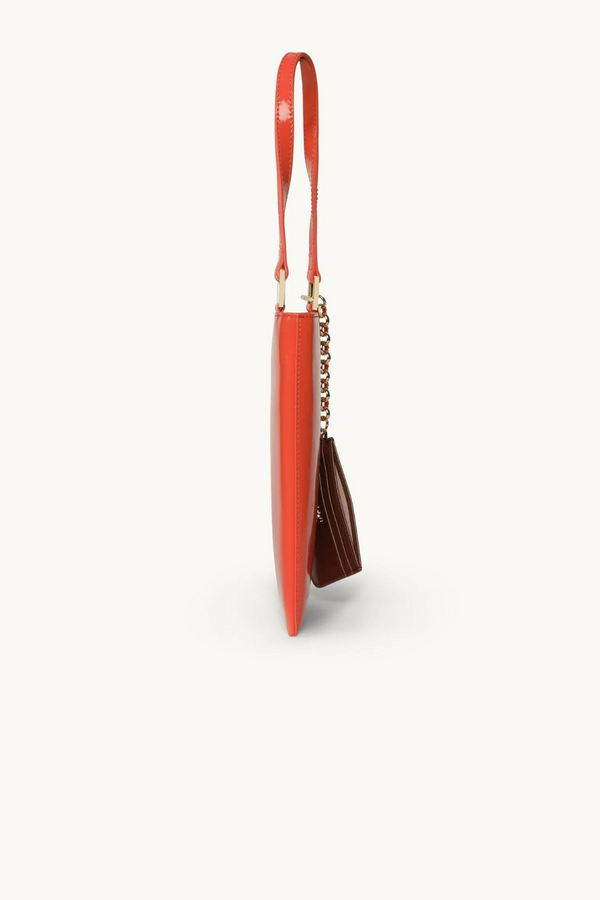 Dylan Kain Ella Patent Bag - Orange Sunset