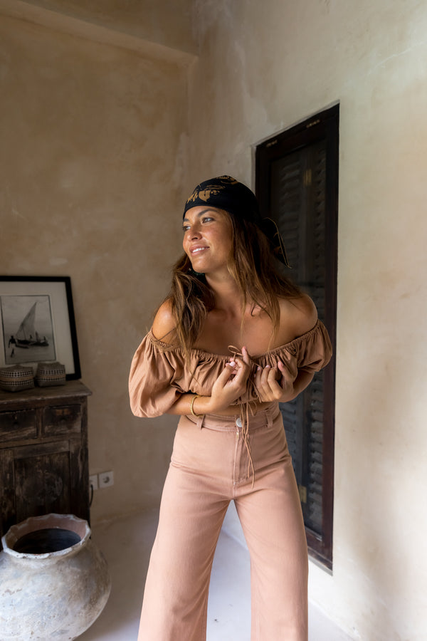 ÉSS Elidy High Waist Jean - Cinnamon