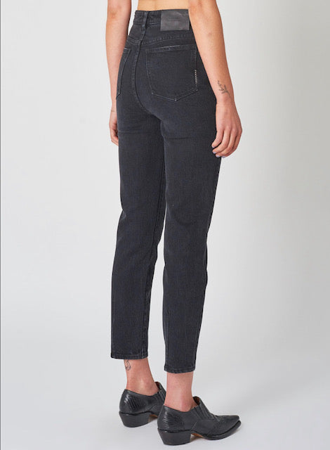 Neuw Denim Lola Mom Jean - Black Earth