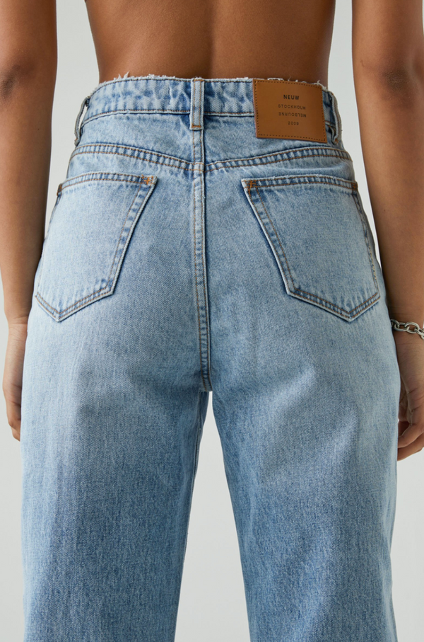 Neuw Denim Nico Super High Rise Jean - Zero Delila