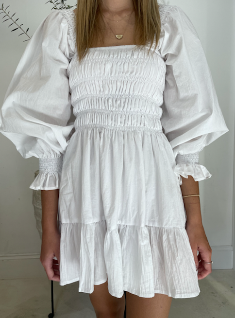 ÉSS Rhiannon Dress - White