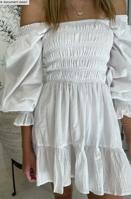 ÉSS Rhiannon Dress - White