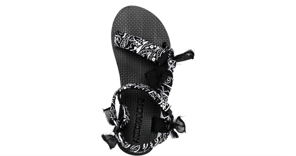 Arizona Love Trekky Sandals - Black Bandana