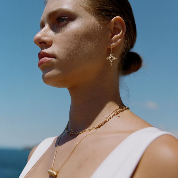 Temple of the Sun Corin Earring - Gold