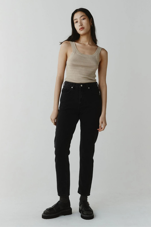Marle Straight Leg Jean - Black