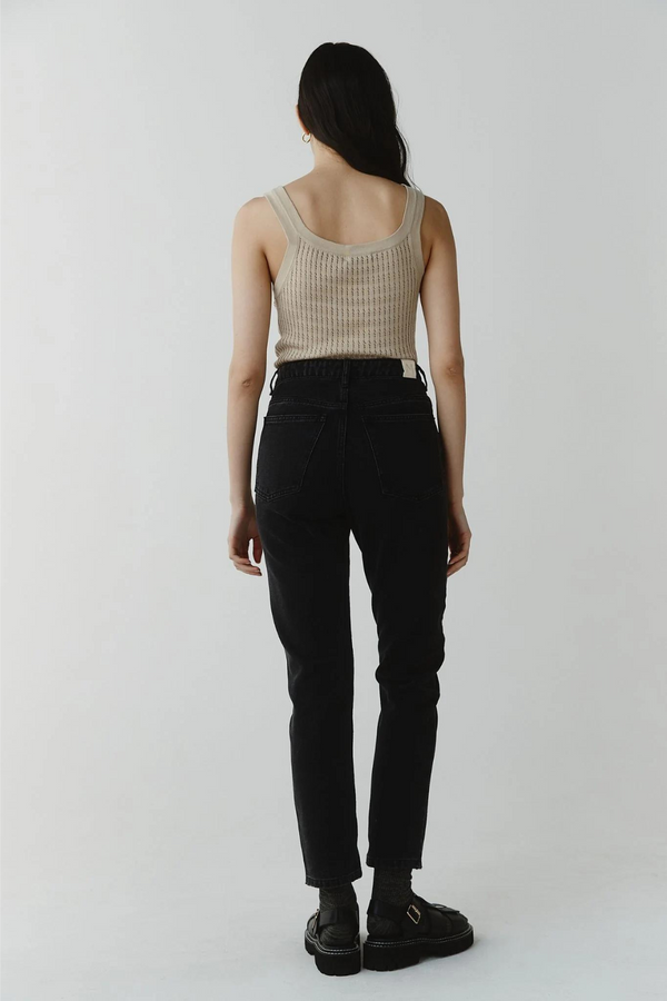 Marle Straight Leg Jean - Black