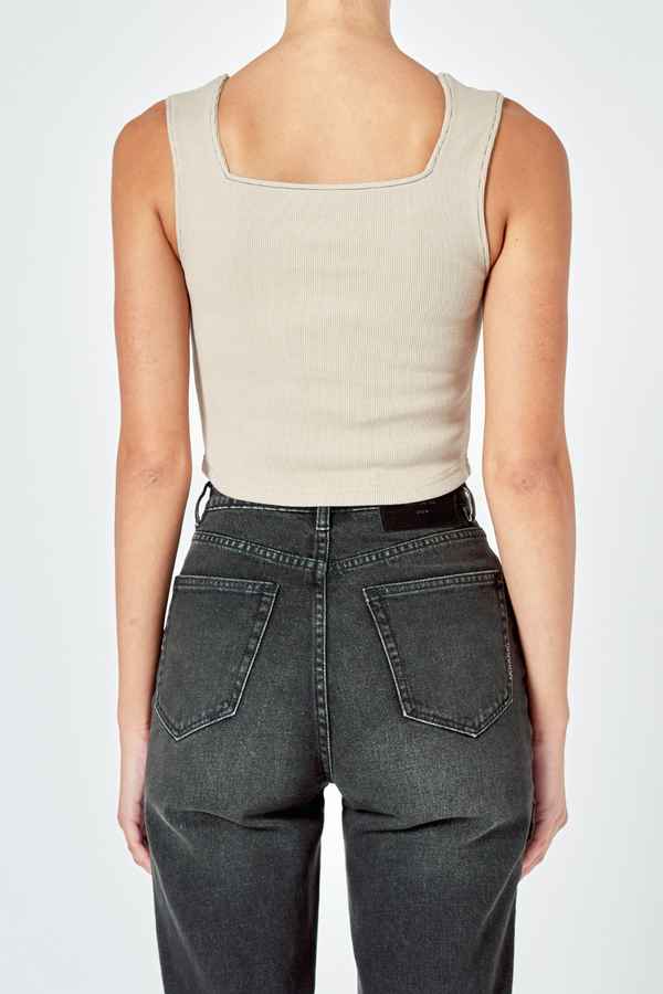 Neuw Denim Jonesy Atelier Singlet - Sand