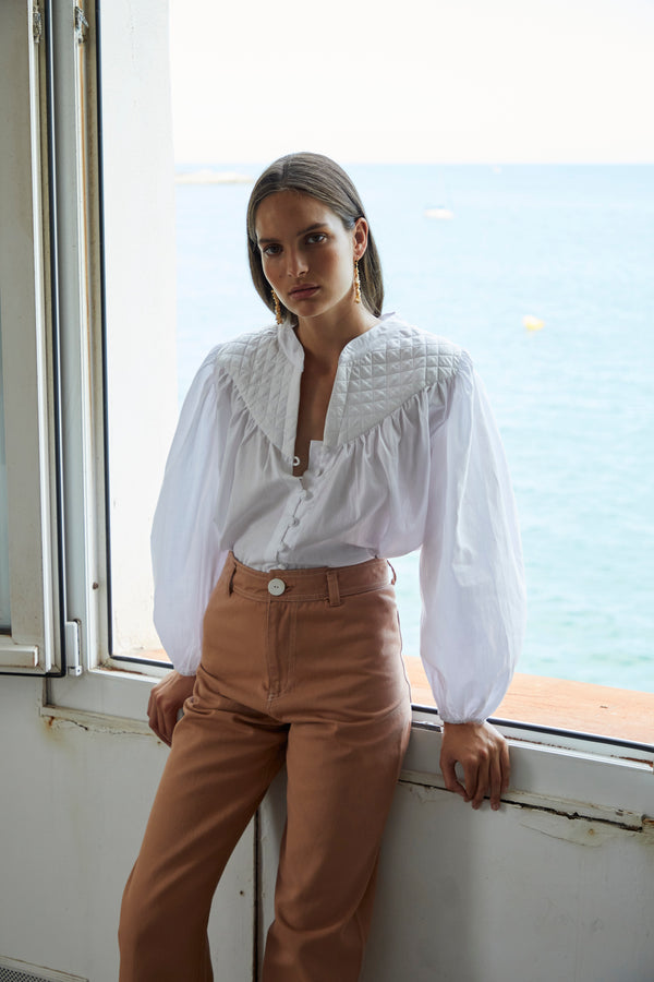 ÉSS Elidy High Waist Jean - Cinnamon